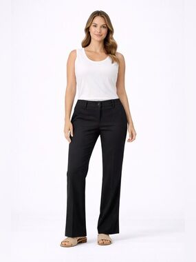 A. Byer Black Dress Pants Size 1 Women’s Slim Fit Bootcut Career Trousers